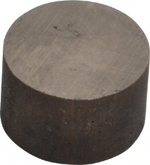 Eclipse - 0.689" Diam x 0.43" High, 0.4Lb Max Capacity Alnico Disc Magnet - 1 Pole, 1022°F Max Operating Temp, Uncoated - Exact Tooling