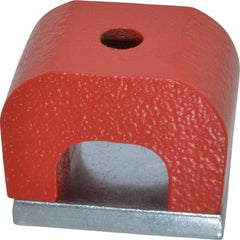 Eclipse - 3/16" Hole Diam, 1-1/8" Overall Width, 3/4" Deep, 3/4" High, Alnico Power Magnets - 1,022°Fahrenheit Max Operating Temp - Exact Tooling