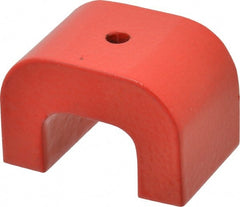 Eclipse - 1 Hole, 3/16" Hole Diam, 1-3/16" Overall Width, 1-49/64" Deep, 1-3/16" High, Alnico Power Magnets - 0.44" Pole Width, 550°C Max Operating Temp, Grade 5 Alnico - Exact Tooling