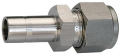 Ham-Let - 1/4 x 1/8" OD, Grade 316Stainless Steel Reducer - Comp x Tube Stub Ends - Exact Tooling