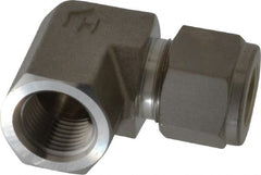 Ham-Let - 1/2" OD, Grade 316Stainless Steel Female Elbow - Comp x FNPT Ends - Exact Tooling