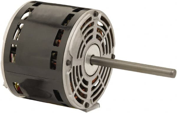 US Motors - 1/4 hp, ODP Enclosure, Auto Thermal Protection, 1,625 RPM, 460 Volt, 50 Hz, Industrial Electric AC/DC Motor - Size 48 Frame, Stud Mount, 2 Speed, Ball Bearings, 0.8 Full Load Amps, B Class Insulation, CCW Lead End Rev - Exact Tooling