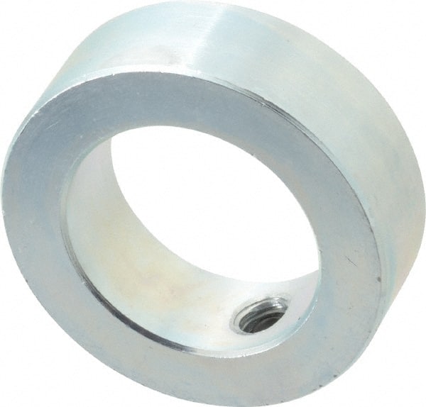 Climax Metal Products - 1-5/8" Bore, Steel, Set Screw Shaft Collar - 2-1/2" Outside Diam, 13/16" Wide - Exact Tooling