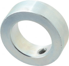 Climax Metal Products - 1-5/8" Bore, Steel, Set Screw Shaft Collar - 2-1/2" Outside Diam, 13/16" Wide - Exact Tooling