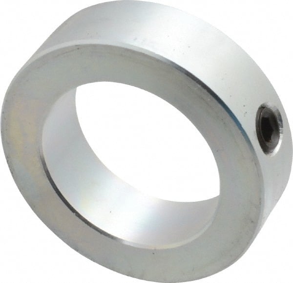 Climax Metal Products - 2" Bore, Steel, Set Screw Shaft Collar - 3" Outside Diam, 7/8" Wide - Exact Tooling