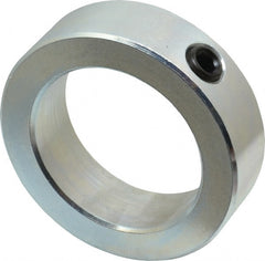 Climax Metal Products - 2-1/4" Bore, Steel, Set Screw Shaft Collar - 3-1/4" Outside Diam, 15/16" Wide - Exact Tooling