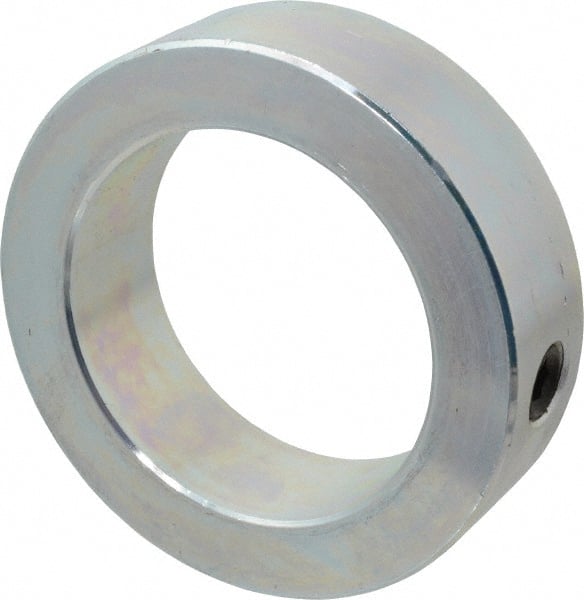 Climax Metal Products - 2-7/16" Bore, Steel, Set Screw Shaft Collar - 3-1/2" Outside Diam, 1" Wide - Exact Tooling