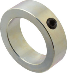 Climax Metal Products - 2-1/2" Bore, Steel, Set Screw Shaft Collar - 3-1/2" Outside Diam, 1" Wide - Exact Tooling