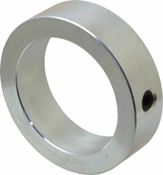 Climax Metal Products - 2-15/16" Bore, Steel, Set Screw Shaft Collar - 4" Outside Diam, 1-1/8" Wide - Exact Tooling