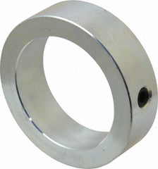 Climax Metal Products - 2-15/16" Bore, Steel, Set Screw Shaft Collar - 4" Outside Diam, 1-1/8" Wide - Exact Tooling