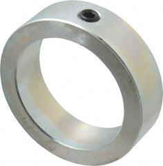 Climax Metal Products - 3" Bore, Steel, Set Screw Shaft Collar - 4" Outside Diam, 1-1/8" Wide - Exact Tooling