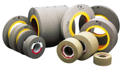 Camel Grinding Wheels - 24" Diam x 12" Hole x 8" Wide Centerless & Cylindrical Grinding Wheel - 60 Grit, Silicon Carbide, Type 1, Medium Grade, Vitrified Bond, No Recess - Exact Tooling