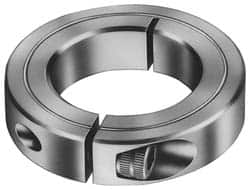 Climax Metal Products - 26mm Bore, Steel, One Piece Clamp Collar - 2" Outside Diam - Exact Tooling