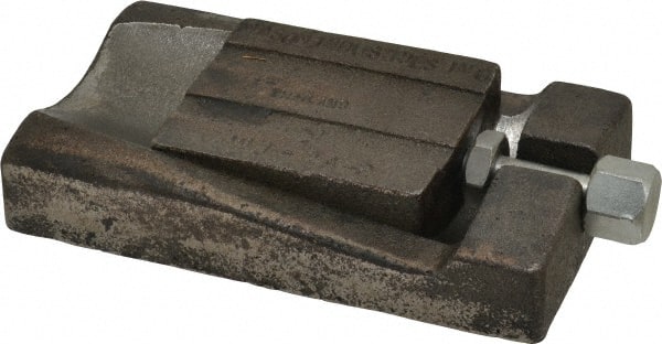 Mason Ind. - 3,000 Lb Capacity, 3-1/2 Wide x 6" Long, Wedge Jack - 1/4" Rise, 1-1/8" High (Without Pad) - Exact Tooling