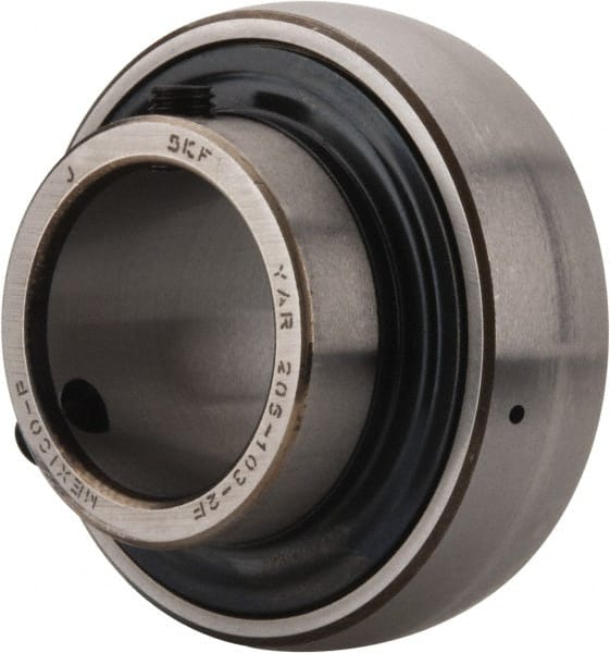 SKF - 1-3/16" ID x 2.4409" OD, 3,380 Lb Dynamic Capacity, Insert Bearing Insert Bearing - 0.7087" Race Width, 2,520 Lb Static Capacity - Exact Tooling