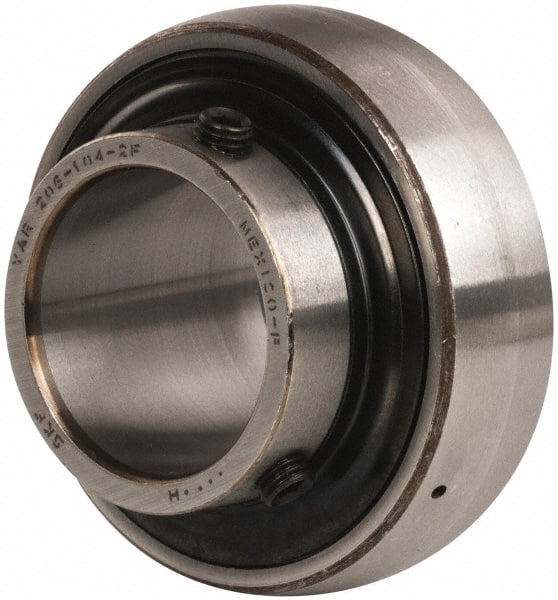 SKF - 1-1/4" ID x 2.4409" OD, 3,380 Lb Dynamic Capacity, Insert Bearing Insert Bearing - 0.7087" Race Width, 2,520 Lb Static Capacity - Exact Tooling