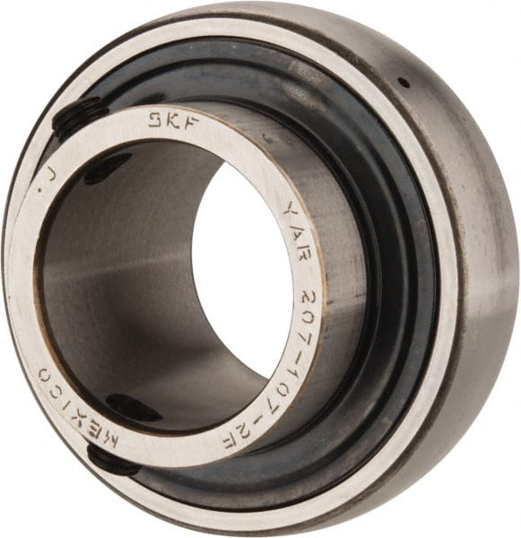 SKF - 1-7/16" ID x 2.8346" OD, 4,410 Lb Dynamic Capacity, Insert Bearing Insert Bearing - 3/4" Race Width, 3,440 Lb Static Capacity - Exact Tooling