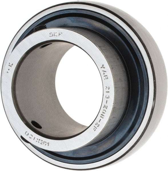 SKF - 2-1/2" ID x 4.7244" OD, 9,900 Lb Dynamic Capacity, Insert Bearing Insert Bearing - 1-1/16" Race Width, 8,990 Lb Static Capacity - Exact Tooling