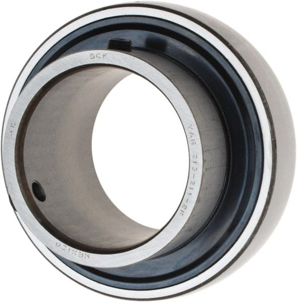 SKF - 2-11/16" ID x 4.7244" OD, 9,900 Lb Dynamic Capacity, Insert Bearing Insert Bearing - 1-1/16" Race Width, 8,990 Lb Static Capacity - Exact Tooling