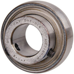 SKF - 7/8" ID x 2.0472" OD, 2,430 Lb Dynamic Capacity, Insert Bearing Insert Bearing - 0.5906" Race Width, 1,750 Lb Static Capacity - Exact Tooling