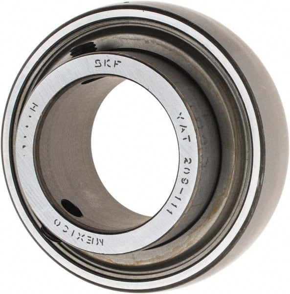 SKF - 1-11/16" ID x 3.3465" OD, 5,750 Lb Dynamic Capacity, Insert Bearing Insert Bearing - 0.8661" Race Width, 4,860 Lb Static Capacity - Exact Tooling