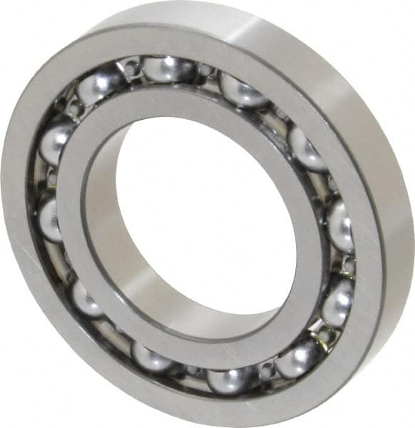 SKF - 30mm Bore Diam, 55mm OD, Open Deep Groove Radial Ball Bearing - 9mm Wide, 1 Row, Round Bore, 1,650 Lb Static Capacity, 2,520 Lb Dynamic Capacity - Exact Tooling
