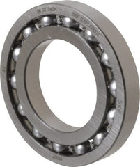 SKF - 35mm Bore Diam, 62mm OD, Open Deep Groove Radial Ball Bearing - 9mm Wide, 1 Row, Round Bore, 1,830 Lb Static Capacity, 2,790 Lb Dynamic Capacity - Exact Tooling
