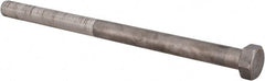 Value Collection - 7/8-9 UNC, 14" Length Under Head Hex Head Cap Screw - Partially Threaded, Grade 18-8 Stainless Steel, Uncoated, 1-5/16" Hex - Exact Tooling
