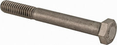 Value Collection - 5/16-18 UNC, 2-3/4" Length Under Head Hex Head Cap Screw - Partially Threaded, Grade 316 Stainless Steel, Uncoated, 1/2" Hex - Exact Tooling