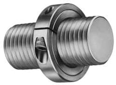 Climax Metal Products - 1-8 Thread, Stainless Steel, One Piece Threaded Shaft Collar - 1-3/4" Outside Diam, 1/2" Wide - Exact Tooling
