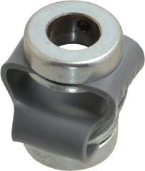 Huco - 3/8" Max Bore Diam, Flexible Flex P Double Loop Coupling - 27mm OD, Polyurethane - Exact Tooling