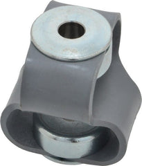 Huco - 5/16" Max Bore Diam, Flexible Flex P Double Loop Coupling - 48mm OD, Polyurethane - Exact Tooling