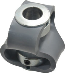 Huco - 5/8" Max Bore Diam, Flexible Flex P Double Loop Coupling - 56mm OD, Polyurethane - Exact Tooling