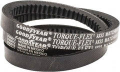 Continental ContiTech - Section AX, 35" Outside Length, V-Belt - Fiber Reinforced Vytracord, Torque-Flex, No. AX33 - Exact Tooling