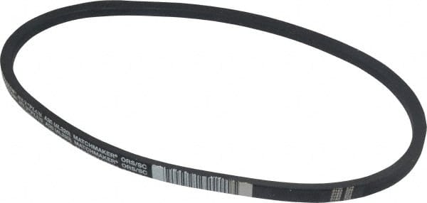 Continental ContiTech - Section A, 32" Outside Length, V-Belt - Wingprene Rubber-Impregnated Fabric, HY-T Matchmaker, No. A30 - Exact Tooling