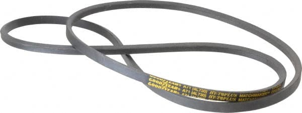 Continental ContiTech - Section A, 73" Outside Length, V-Belt - Wingprene Rubber-Impregnated Fabric, HY-T Matchmaker, No. A71 - Exact Tooling