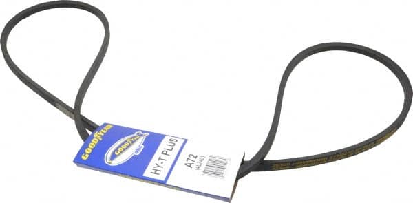 Continental ContiTech - Section A, 74" Outside Length, V-Belt - Wingprene Rubber-Impregnated Fabric, HY-T Matchmaker, No. A72 - Exact Tooling