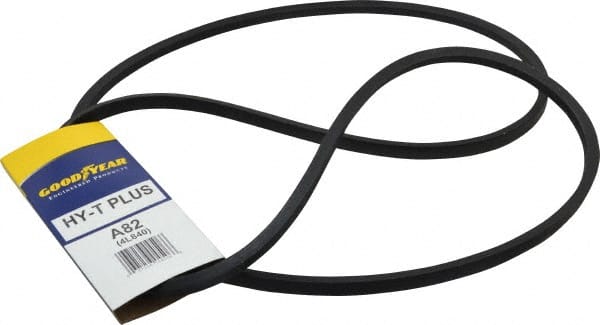 Continental ContiTech - Section A, 84" Outside Length, V-Belt - Wingprene Rubber-Impregnated Fabric, HY-T Matchmaker, No. A82 - Exact Tooling