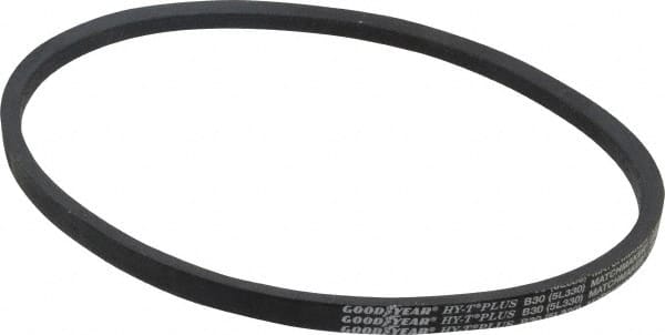 Continental ContiTech - Section B, 33" Outside Length, V-Belt - Wingprene Rubber-Impregnated Fabric, HY-T Matchmaker, No. B30 - Exact Tooling