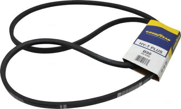 Continental ContiTech - Section B, 93" Outside Length, V-Belt - Wingprene Rubber-Impregnated Fabric, HY-T Matchmaker, No. B90 - Exact Tooling