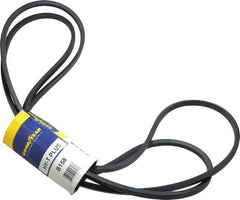 Continental ContiTech - Section B, 161" Outside Length, V-Belt - Wingprene Rubber-Impregnated Fabric, HY-T Matchmaker, No. B158 - Exact Tooling