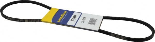 Continental ContiTech - Section 3L, 42" Outside Length, V-Belt - High Traction Rubber, Fractional HP, No. 3L420 - Exact Tooling