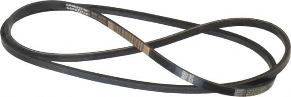 Continental ContiTech - Section 3L, 59" Outside Length, V-Belt - High Traction Rubber, Fractional HP, No. 3L590 - Exact Tooling