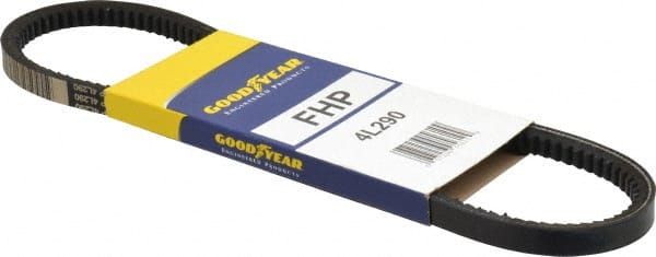Continental ContiTech - Section 4L, 29" Outside Length, V-Belt - High Traction Rubber, Fractional HP, No. 4L290 - Exact Tooling
