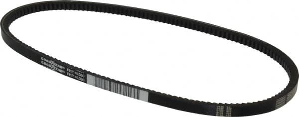 Continental ContiTech - Section 4L, 33" Outside Length, V-Belt - High Traction Rubber, Fractional HP, No. 4L330 - Exact Tooling