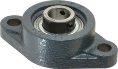 Value Collection - 3-7/8" OALBall Bearing Pillow Block - Cast Iron - Exact Tooling
