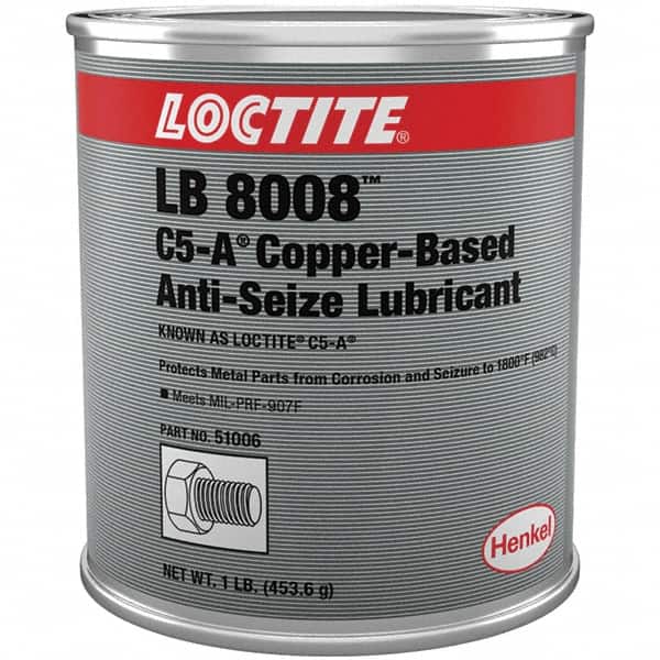 Loctite - 1 Lb Can Anti-Seize Lubricant - Copper, 1,800°F - Exact Tooling