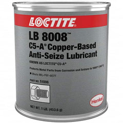 Loctite - 1 Lb Can Anti-Seize Lubricant - Copper, 1,800°F - Exact Tooling