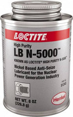 Loctite - 8 oz Brush Top High Purity Anti-Seize Lubricant - Nickel, 2,400°F - Exact Tooling