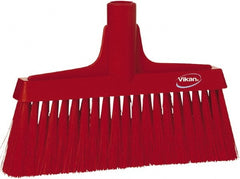 Vikan - 6-3/4" OAL Polyester Bristle Lobby Broom - 3" Bristle Length, 9-1/2" Wide - Exact Tooling
